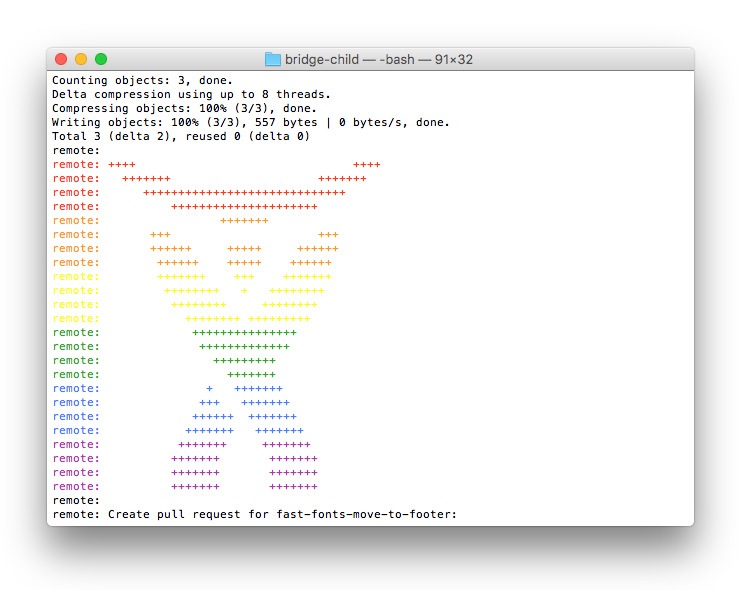 bitbucket-atlassian-rainbow-logo-in-console